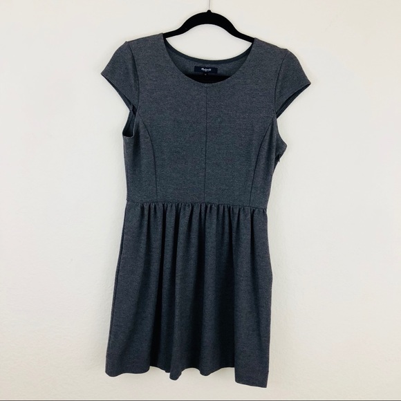 Madewell Dresses & Skirts - Madewell Gray Skater Dress 🌺